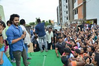 Happy Wedding Movie Team At Sri Chaitanya College